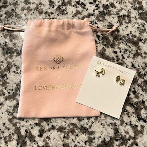 Kendra Scott x LoveShackFancy Bow Stud Earrings
